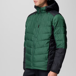 Trending High Quality Men's Zipper-Up <b>Puffer</b> <b>Jackets</b> With Customized Logo Printing And Hood / Color Block Design <b>Cheap</b> Rate 2026 - Product Image 5