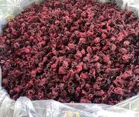 Emballage en vrac de pétales entiers de qualité exportation vietnam de fleurs d'hibiscus séchées naturelles pour la production de boissons et de jus à grande échelle