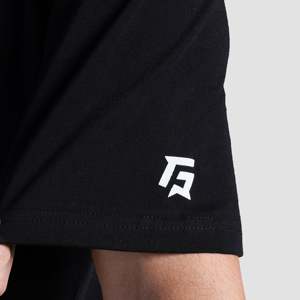 เสื้อยืด GA Prime สีดำ ผ้าคอตตอนเจอร์ซีย์ 100% หนักแน่น รับปักลายตามสั่ง พร้อมบริการสกรีนซิลค์สกรีน มีให้เลือกหลายขนาด น้ำหนัก 180 กรัม 200 กรัม 240 กรัม - Product Image 5