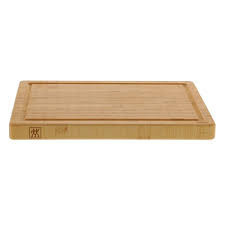 Planche à découper en bois de bambou de taille épaisse extra large avec rainure d'égouttement pour la viande et les légumes - Product Image 3