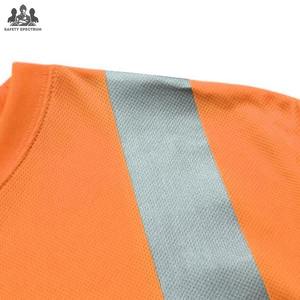 เสื้อยืดทำงานผู้ชายแบบสะท้อนแสง ระบายอากาศ กันน้ำ |   ชุดยูนิฟอร์มอุตสาหกรรม |   การผลิต OEM จำนวนมาก - Product Image 4