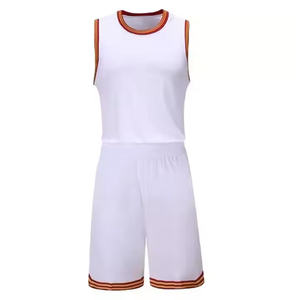 Conjuntos de uniformes de baloncesto personalizados para hombre al por mayor, apliques bordados impresos por sublimación transpirables, servicio OEM disponible - Product Image 6
