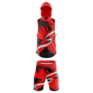 Uniformes de Flag Football 100% Poliéster Estampados y Transpirables con Nombre y Números de Equipo Personalizados, Ropa Deportiva para Equipos 7on7 - Product Image 2