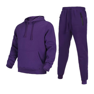 Chándales deportivos personalizados para hombre superventas de alta calidad 100% algodón de talla grande conjuntos de ropa deportiva de invierno informal de peso pesado - Product Image 1