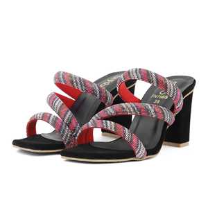 FN7865กีฬาแฟนซีสีดำสำหรับรองเท้าแตะ - Product Image 3