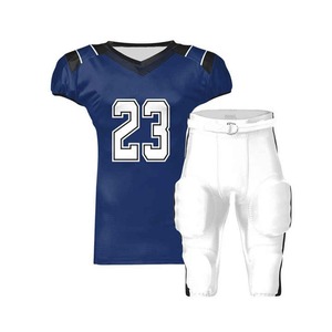 OEM <b>Service</b> Wholesale High Quality Customized Plus Size Men's American Football Uniform Set New <b>Design</b> Spandex/Polyester Sports - Product Image 1