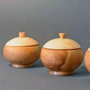 Shisham & Mango Wooden <b>Canister</b> Set of 2 For <b>Sugar</b> <b>Coffee</b> <b>Tea</b> &home storage Kitchenware Accessories & Wood Storage <b>Canisters</b> - Product Image 1