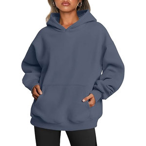 Sweat à capuche en polaire pour femme, automne-hiver, chaud, coupe-vent, respirant, décontracté, tendance, avec logo sur le devant - Product Image 4