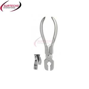 Applicateur d'anneau nasal en acier inoxydable de 25 cm de long pour instrument chirurgical cochon/taureau - Product Image 6