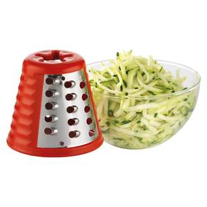 Procesador de Alimentos Eléctrico Moulinex DJ755G10 150W Fresh Express, Cortador de Vegetales Blanco y Rojo - Product Image 5