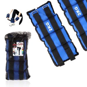 * OUTLET * 2 pz 2kg pesi da polso e caviglia con chiusura in Velcro-casa e giardino/sport e tempo libero - Product Image 1