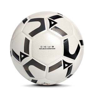 Ballon de football hybride, rebond optimal, niveau officiel de match de ligue, cousu à la machine, thermocollé, cuir PU personnalisé, entraînement - Product Image 3