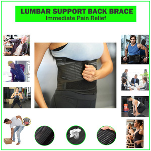 Ceinture de soutien lombaire réglable, respirante et élastique pour soulager les douleurs dorsales, correction de la posture, type enveloppant pour adulte - Product Image 4