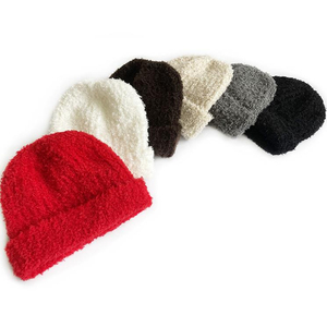 2025หมวกบีนนี่กำมะหยี่สำหรับเด็กผู้ชายและเด็กผู้หญิง, หมวกถักไหมพรมให้ความอบอุ่นหมวกกันหนาวสำหรับเด็กทุกเพศ - Product Image 3