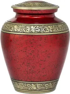 โกศโลหะชั้นยอดสำหรับขี้เถ้ามนุษย์สร้างขึ้นด้วยวัสดุที่ทนทานเพื่อการเก็บรักษาที่ยาวนานและการจัดแสดงที่ระลึกอันงดงาม - Product Image 4