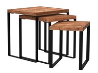 Ensemble de table basse Sydney, acacia clair
