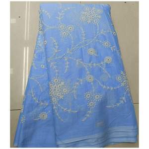 Tissu en pur coton élégant en vrac léger coulant et polyvalent pour les robes de mode écharpes tenues de soirée - Product Image 5