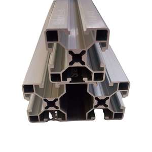 Perfil de Extrusión de Aluminio con Ranura en T de 40x40 mm, Aleación 6063/6061, Estructura Industrial, Tratamiento de Superficie Personalizado, Longitud de 6 m - Product Image 4