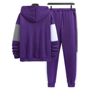 Nuevo Conjunto Deportivo Unisex 2025, Sudadera y Pantalones Deportivos con Bordado, 100% Algodón, Manga Larga, para Hombre - Product Image 6