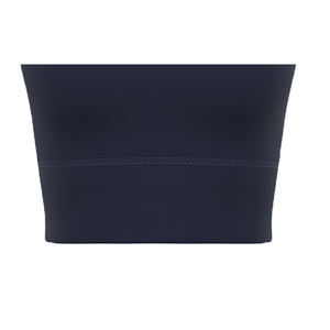 Soutien-gorge de sport pour femmes très vendu, solide, grande taille, ensembles de yoga à séchage rapide avec logo frontal, design respirant, soutien moyen, col en U - Product Image 4