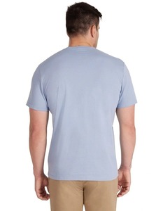 T-shirt de sport pour homme 100% coton séchage rapide respirant haut de sport de compression athlétique avec tissu tricoté spandex - Product Image 2