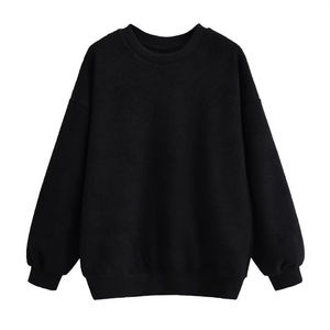 Sudaderas de Hombre al por Mayor, Cuello Redondo, Manga Larga, 100% Algodón, Felpa, Diseño Sólido de Invierno, Personalizable - Product Image 2