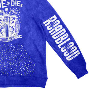 เสื้อมีฮู้ดลายไรน์สโตนสำหรับทุกเพศเสื้อสเวตเชิ้ตแนวสตรีทแวววาวเสื้อฮู้ดแฟชั่นฮิปฮอปทรงโอเวอร์ไซส์พิมพ์ลายคริสตัล - Product Image 4