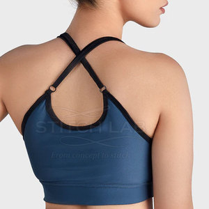 Sujetador Deportivo para Mujer de Alta Calidad, Ecológico, Transpirable, con Gran Soporte, Logotipo Frontal Personalizable y Peso de Tela Ajustable - Product Image 5