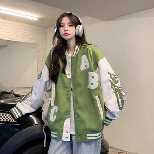 2025 Best Custom Team Letterman High Quality Fashion <b>Men</b> Winter Bomber College Baseball <b>jacket</b> for <b>men</b> with Chenille Embroidery - Product Image 5