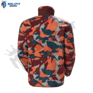 Chaqueta de Forro Polar Sherpa de Diseño Personalizado, Transpirable, Resistente al Viento, Ecológica, con Logotipo Frontal, Unisex, para Invierno - Product Image 5