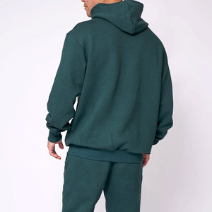 เสื้อฮู้ดผ้าฝ้ายถักหนาไซส์ใหญ่พิเศษสำหรับผู้ชาย - Product Image 3