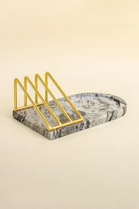 Plateau de service polyvalent en marbre gris de vente chaude - Product Image 3