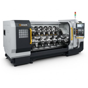 เครื่องกลึง CNC แบบหลายแกนหมุนกลางความแม่นยำสูงสำหรับประสิทธิภาพการผลิตเครื่องกลึง CNC แบบหมุนสองแกนหมุนขนาดกลาง - Product Image 5