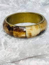 Handmade Natural Buffalo Bone Cuff <b>Bracelet</b> Durable Vintage Jewelry with New Designs Latest Fashion <b>for</b> <b>Girls</b> by HAND MADE CRAFT - Product Image 4