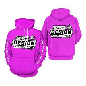 Sudadera con Capucha Personalizada para Hombre, 100% Algodón, Diseño Bordado con Colores Personalizados para Equipos o Eventos, Servicio OEM Disponible - Product Image 4
