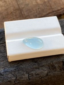 Brillante Natural Top Color aguamarina 5,12 quilates suelta forma de pera diamante piedra preciosa buen brillo para la fabricación de joyas - Product Image 2