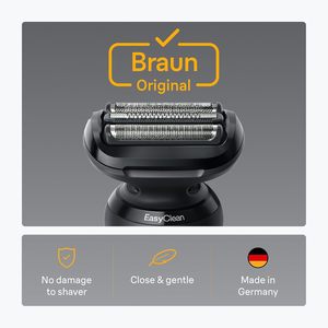 Cabezal de repuesto para afeitadora eléctrica Braun Serie 5, fija fácilmente el cabezal de afeitadora para un afeitado tan eficiente como el de un día. - Product Image 5
