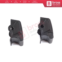 غطاء زر إصلاح مفتاح رفع النافذة BDP1210-1 (قطعتان) لسيارات كليو MK5 وكابتور MK2 ذات 5 أبواب 254107073R