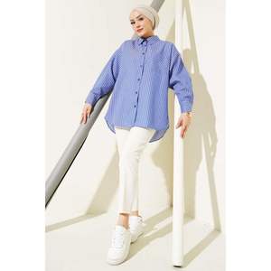 แซ็กเสื้อลายทางบางลำลอง - Product Image 4