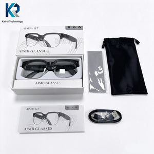 AOSENWELL Nouvelles lunettes de tir intelligentes AIMB-G7 avec caméra 8 mégapixels 1080P, enregistrement vidéo anti-tremblement, chargement Type-C, IA - Product Image 5