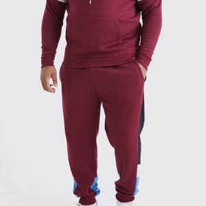Conjuntos de pantalones acampanados de dos piezas de peso pesado, chándal con estampado de farol, chándal de gran tamaño, conjuntos de jogging para hombres, servicio OEM - Product Image 6