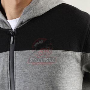 Chándal de algodón a prueba de viento, último diseño, con logo personalizado, tallas grandes, para hombre, en venta. - Product Image 6