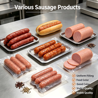 Machine de remplissage de saucisses sous vide à fonctionnement facile pour la transformation de saucisses cuites