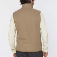 Gilet en polaire pour homme sur mesure - Vêtement d'extérieur léger et décontracté, couleur et logo personnalisables, vente en gros