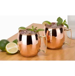 High Quality Mule Copper <b>Mugs</b> Box Gift Set New Arrival Copper <b>Mug</b> Antique Hammered Moscow Mule <b>Mug</b> for Beer, <b>Coffee</b>, Water Drink - Product Image 3