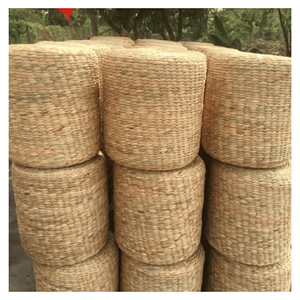 Water Hyacinth <b>Cushion</b> Pad Handcrafted hyacinth fiber <b>cushion</b> for dining floor seating and rustic decor Vietnam origin - Product Image 6