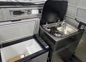 Caravana con estándares australianos, caravanas familiares portátiles, capacidad moderna para dormir para 4 personas - Product Image 5