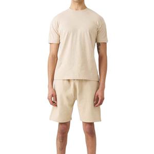 Ensemble décontracté deux pièces pour homme de haute qualité, t-shirt à manches courtes et short, vêtements en gros, ensemble deux pièces pour homme en coton respirant - Product Image 1
