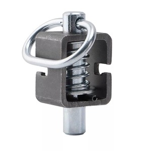Nuevo conjunto de bloqueo de puerta de remolque de utilidad de pestillo de resorte de acero soldado de 5/8 \" - Product Image 3