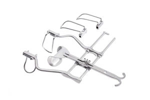 Retractores Veterinarios de Acero Inoxidable Reutilizables de Alta Calidad Balfour, Juego de Instrumentos Veterinarios, Fuente de Alimentación Manual - Product Image 4